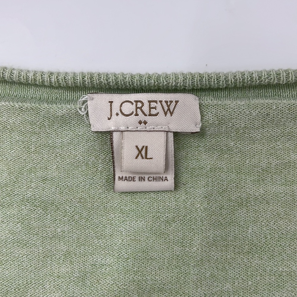 J. Crew V-Neck Cotton Sweater - Picture 6 of 10